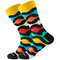 Xianghui Wholesale Custom Logo Jacquard Luxury Design Men Tube Socks