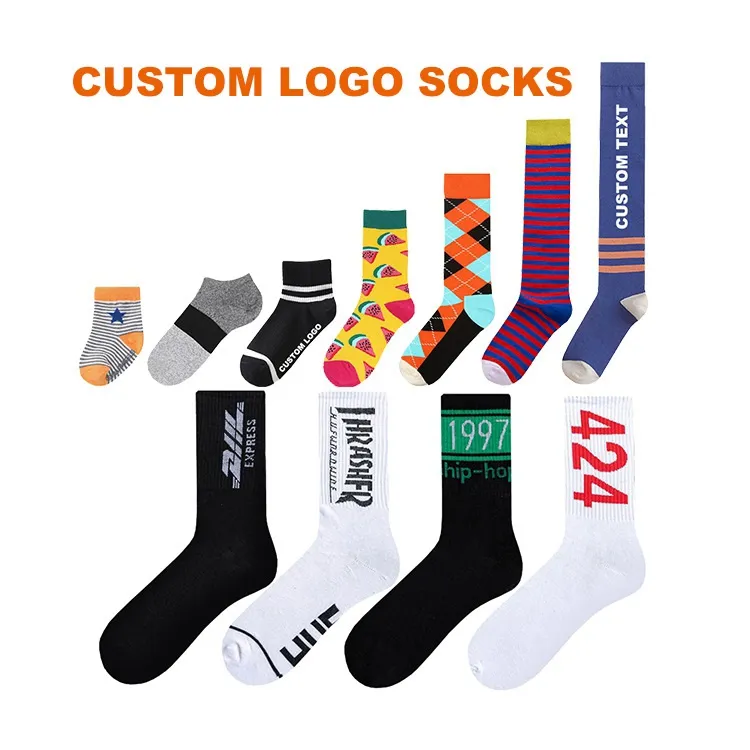 Xianghui Designer Sport Anti Slip Basketball Athletic Customized MID Length Sports Socks
