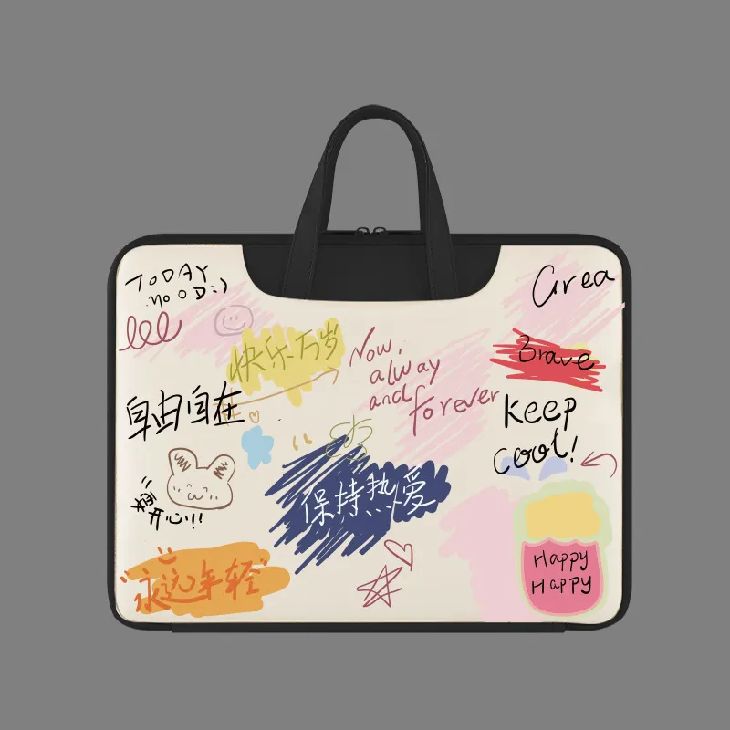 Xianghui Diverse Cartoon Pattern Laptop Bag