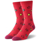 Xianghui Women's Novelty Christmas Themed New Year Red Lovely Socks