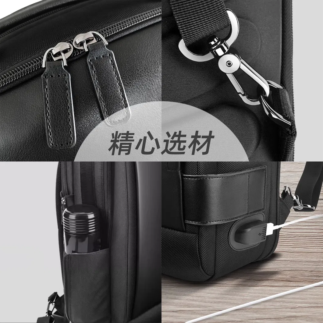 Wheeled Market Bag Business Multi Function Laptop Trolley Backpacks