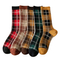 Xianghui Can Custom Logo Women Colorful MID Socks Women 100 Cotton