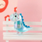 Xianghui Wholesale Translucency Dinosaur Acrylic Pendant Ornaments Colourful Key Decorations