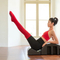 Xianghui Combed Cotton Grip Non-Slip Socks Crew Knee High Yoga Sport Socks