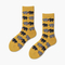 Xianghui Custom Funny Dress Jacquard Fashion Cotton Crew Socks
