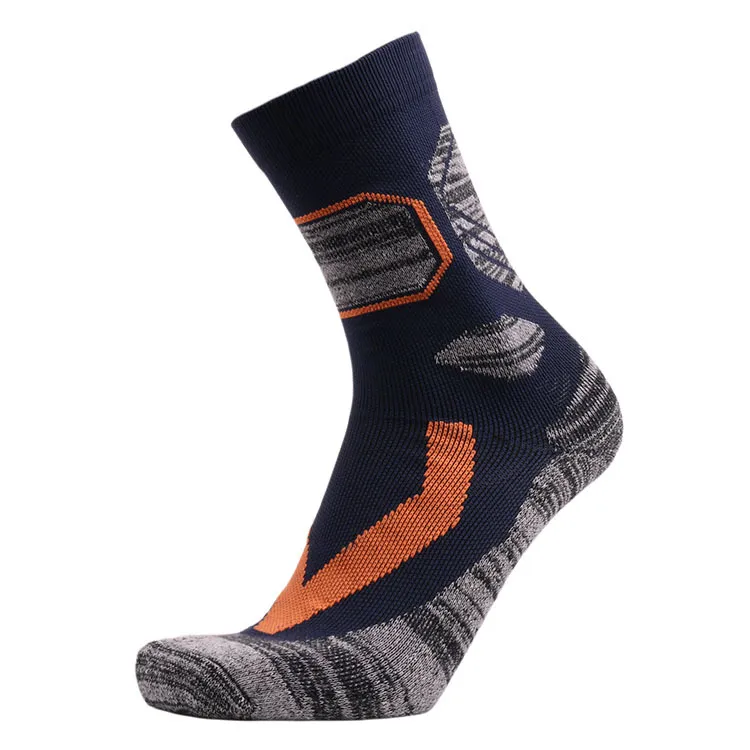 Xianghui High Quality Warm Crew Winter Thick Terry Ski Socks for Men