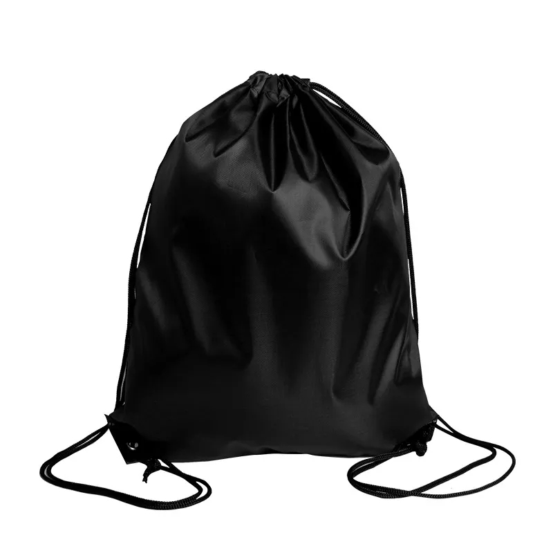 Xianghui Custom Promotional Polyester Drawstring Bag Bunched Pocket Nylon Bag