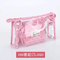 Xianghui Transparent Makeup Cosmetic Bag Set Wholesale Travel Quality Printed Beauty Loco Customizable Girls Gift Makeup Bag