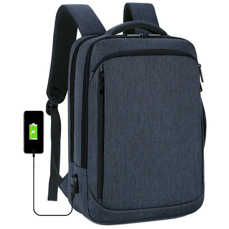 Xianghui Travel with Air Cushion Belt Business Laptop Backpack with USB