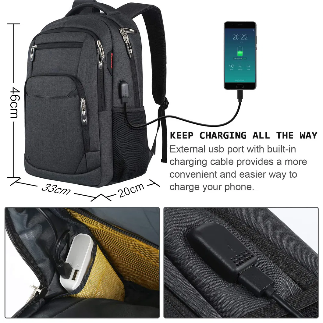 Xianghui Ladies Backpack Student Bag Street Lovers Fashion Backpack Men