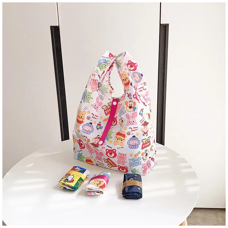 Xianghui Cartoon Eco-Friendly Folding Ultra-Light Portable Shopping Storage Bags