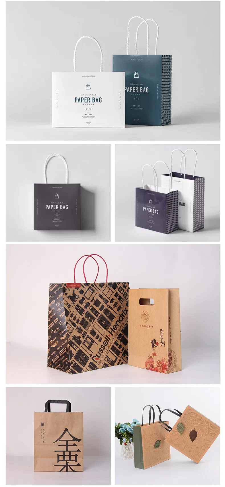 Xianghui Wholesale Kraft Paper Tote Bags for Everyday Use
