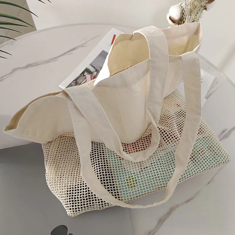 Shopping Bags Withdrawals Organic Cotton Fruit Bags