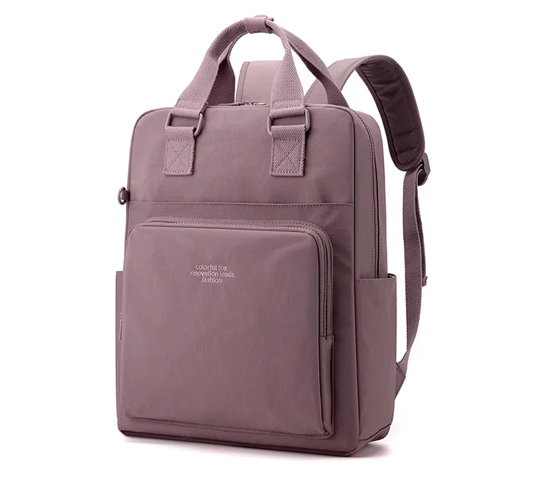 Xianghui Women Backpack Cross Border Water Resistant Nylon Backpack Versatile Custom Logo Schoolbag
