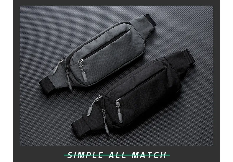 New Design 2024 Hot Sale Custom Large Capacity Waterproof Neoprene Riding Running Travel Fanny Waist Bag