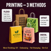 Wholesale Custom Printed Kraft Paper Bag With Handle Paper Bag With logo Bulk OEM Retail Shopping Takeout Food Packaging Bags