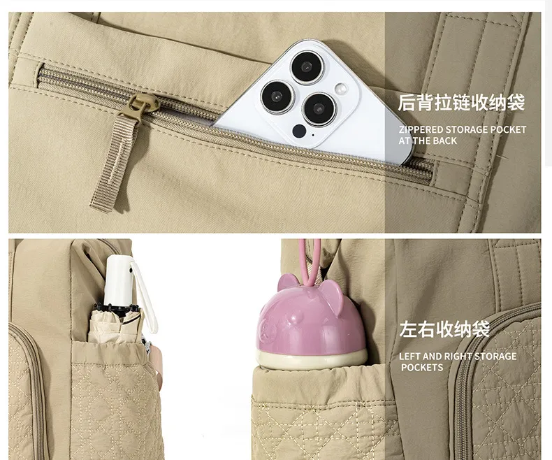 Xianghui Fashion Large Capacity Travel Bag Wet Dry Separate Crossbody Yoga Gym Bag Tote Diaper Bag
