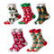 Xianghui Christmas Cotton Crew Cute Lovely Funny Beautiful Gift Holiday Socks